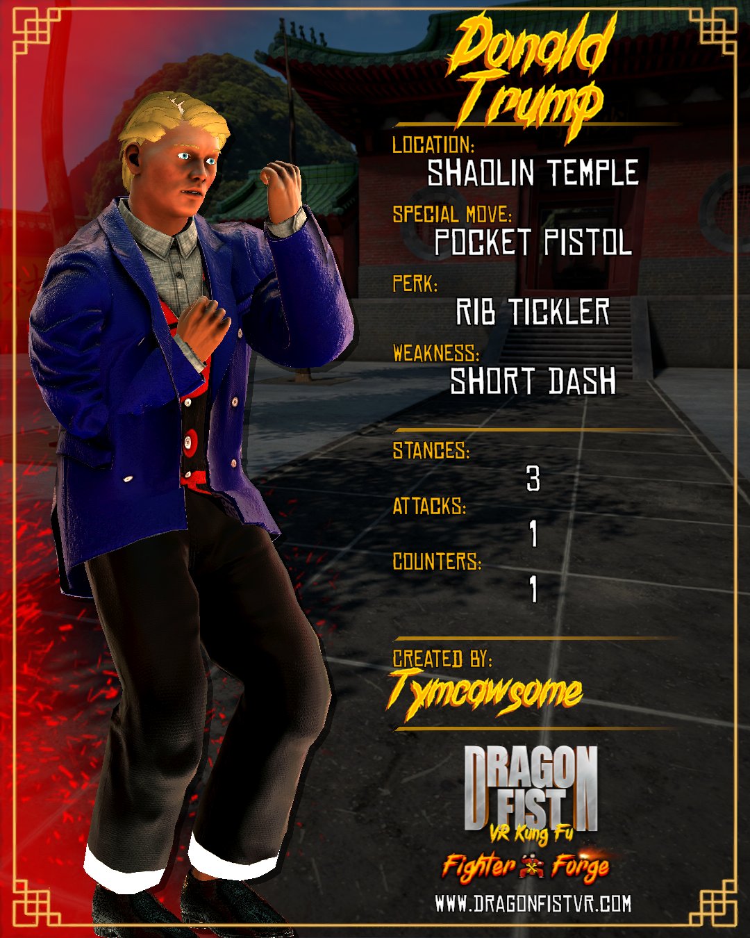 Donald Trump - Created By: Tymcawsome